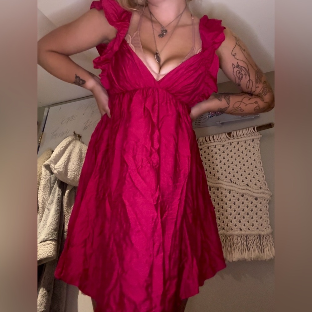 Pink Mini Dress